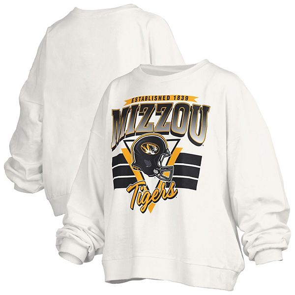 Женский белый свитшот missouri tigers oversized janice ретро укороченный Pressbox
Женский белый свитшот missouri tigers oversized janice ретро укороченный Pressbox