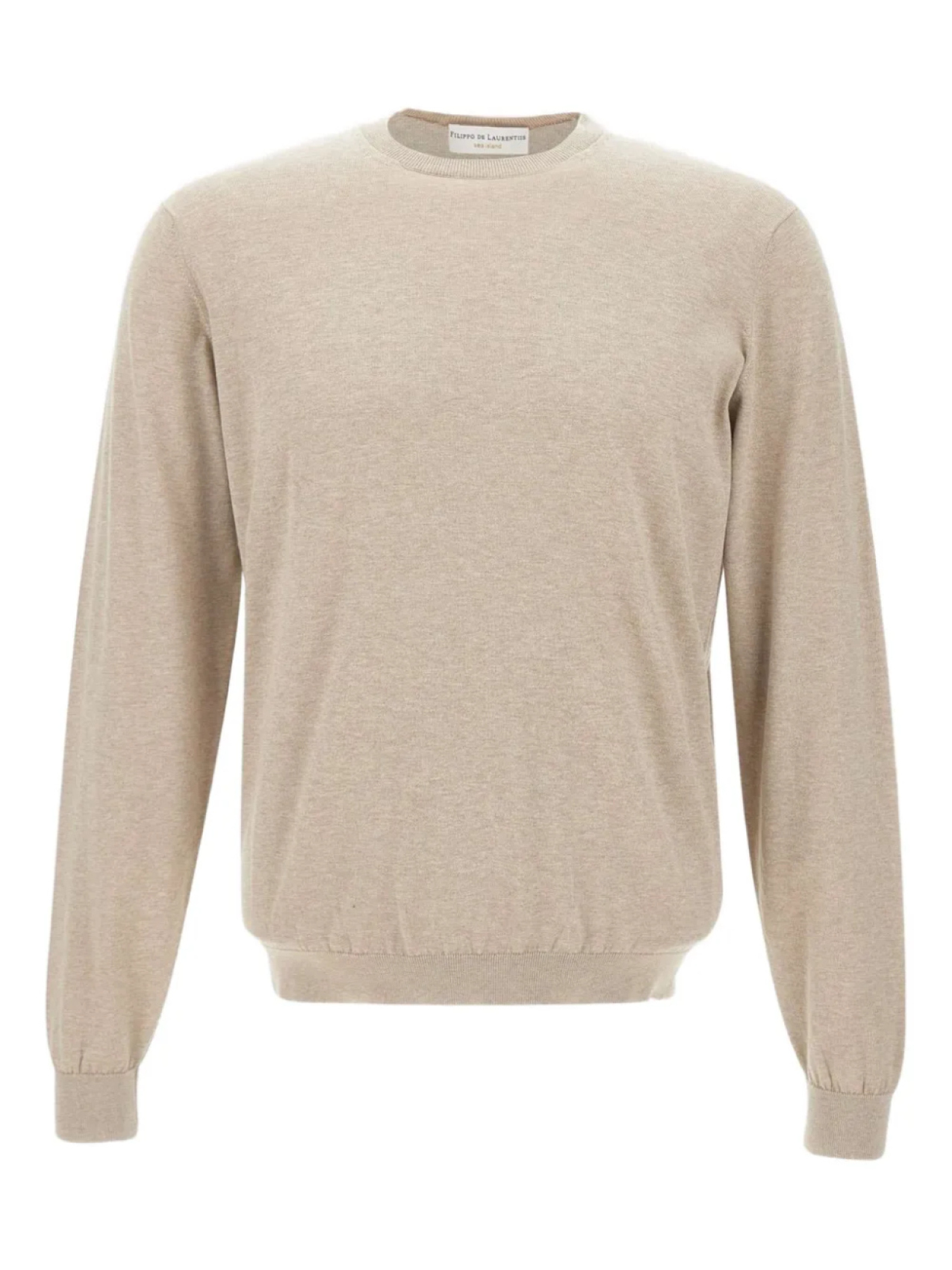 Свитер с круглым вырезом и длинными рукавами Filippo De Laurentiis, нейтральный
Свитер с круглым вырезом и длинными рукавами Filippo De Laurentiis, нейтральный