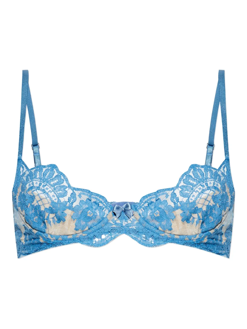 Кружевной бюстгальтер с бантом DSQUARED2, синий
Кружевной бюстгальтер с бантом DSQUARED2, синий