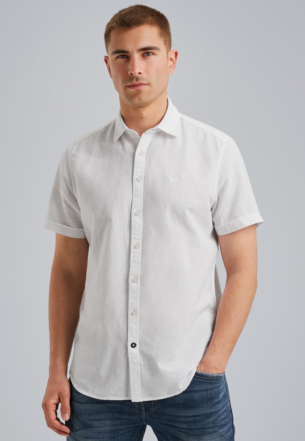 Рубашка SHORT SLEEVES PME Legend, белый 
Рубашка SHORT SLEEVES PME Legend, белый