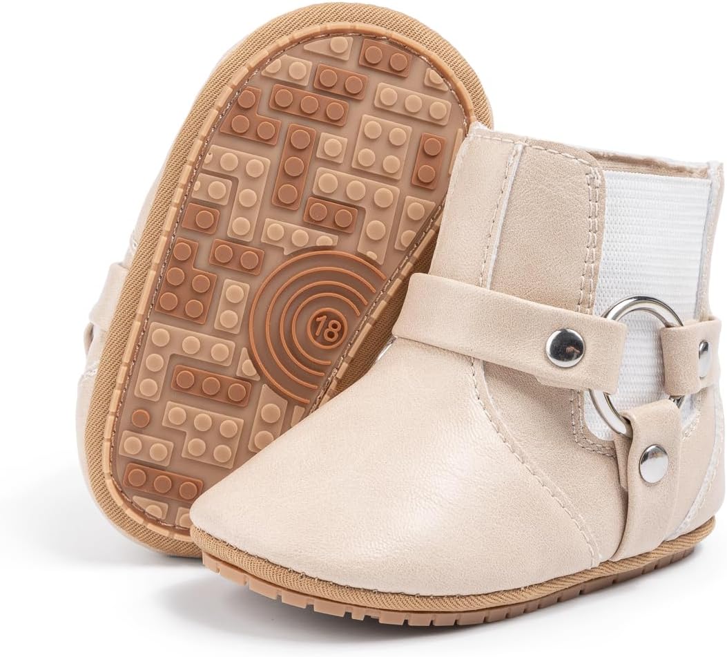 Детские универсальные теплые ботинки с меховой подкладкой, мягкие, зимние для малышей, с нескользящей резиновой подошвой, зимние пинетки для малышей Zoolar, C3/Beige
Детские универсальные теплые ботинки с меховой подкладкой, мягкие, зимние для малышей, с нескользящей резиновой подошвой, зимние пинетки для малышей Zoolar, C3/Beige