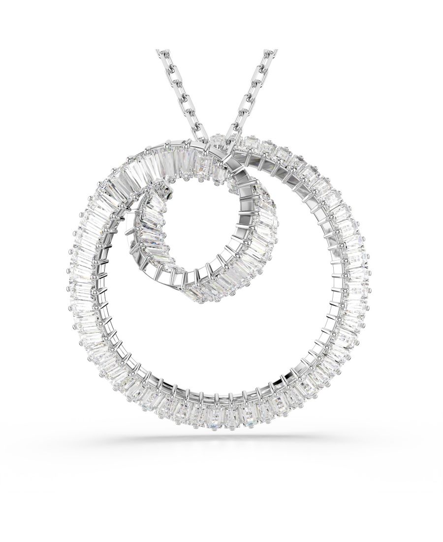 Подвеска-колье Matrix с родиевым покрытием Swarovski, Silver, Clear
Подвеска-колье Matrix с родиевым покрытием Swarovski, Silver, Clear
