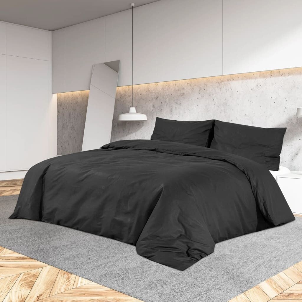Комплект постельного белья черный 140х200 см из легкой микрофибры DKD HOME DECOR
Комплект постельного белья черный 140х200 см из легкой микрофибры DKD HOME DECOR