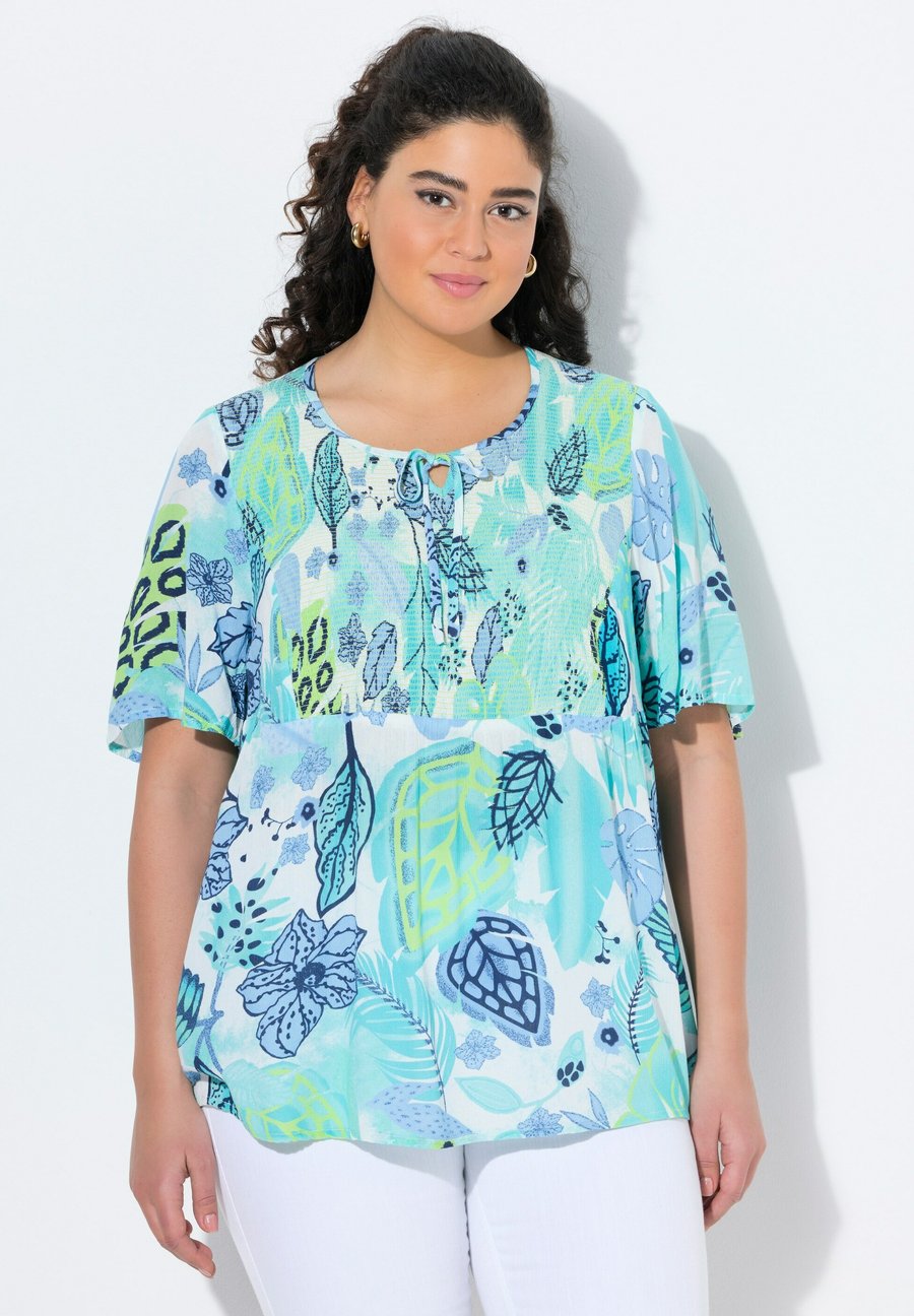 Блуза Ulla Popken Blouse, Off White/White
Блуза Ulla Popken Blouse, Off White/White