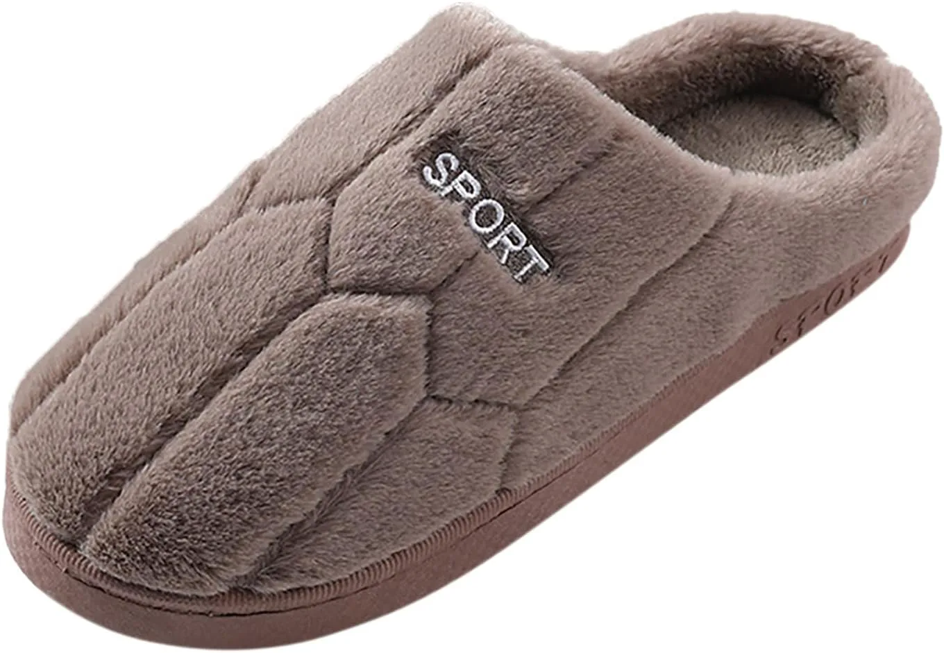 Мужские теплые плюшевые тапочки KRIDDR, противоскользящие, с удобной подошвой из пены с эффектом памяти, с толстой подошвой, для дома и улицы, дышащие хлопковые обувь
Мужские теплые плюшевые тапочки KRIDDR, противоскользящие, с удобной подошвой из пены с эффектом памяти, с толстой подошвой, для дома и улицы, дышащие хлопковые обувь