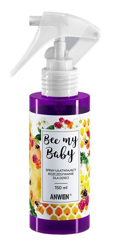Anwen Bee my Baby детский спрей для волос, 150 ml
Anwen Bee my Baby детский спрей для волос, 150 ml