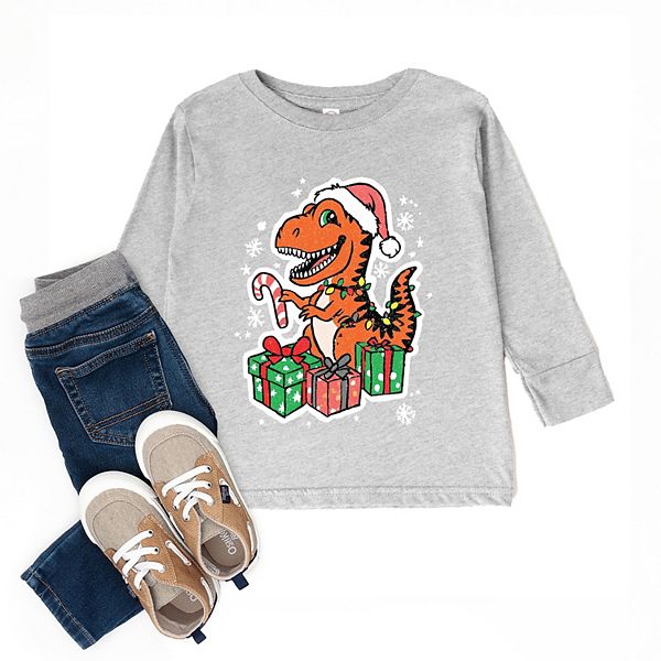 Футболка с длинным рукавом для малышей Orange dinosaur christmas The Juniper Shop, Heather Grey
Футболка с длинным рукавом для малышей Orange dinosaur christmas The Juniper Shop, Heather Grey