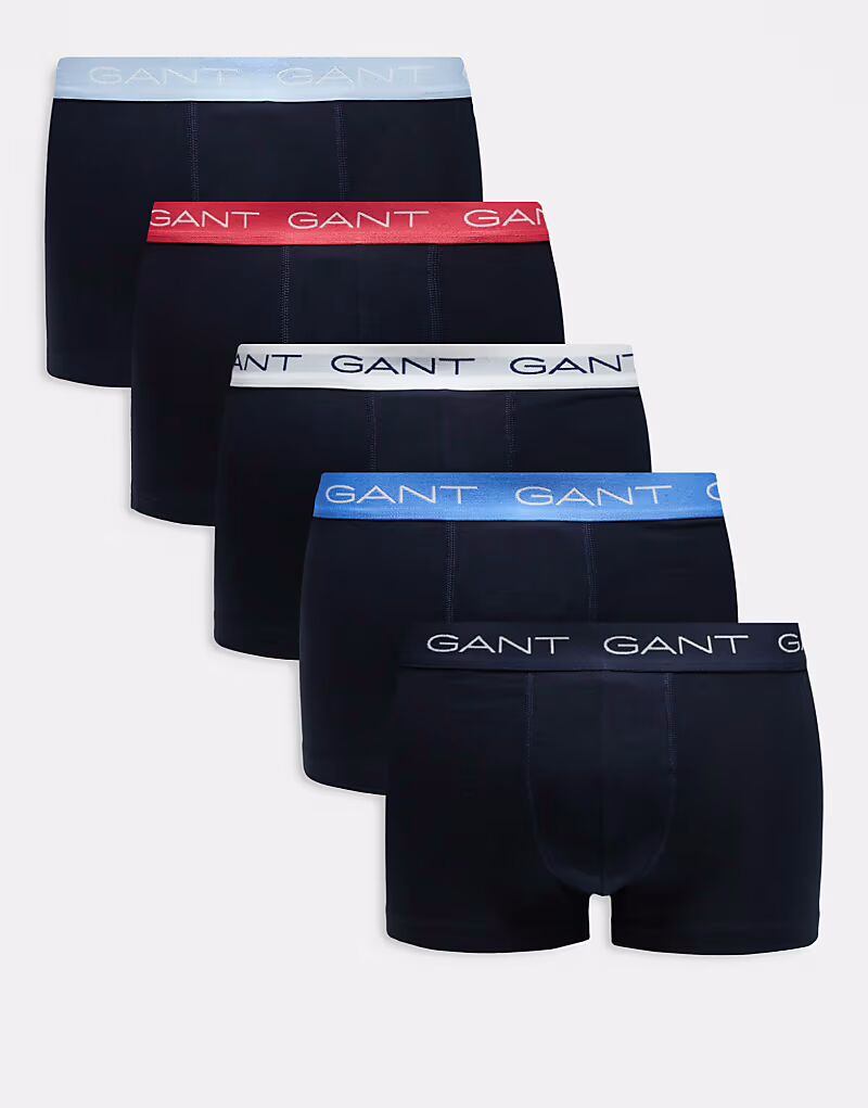 GANT 5-pack трусов черного цвета, многоцветный
GANT 5-pack трусов черного цвета, многоцветный