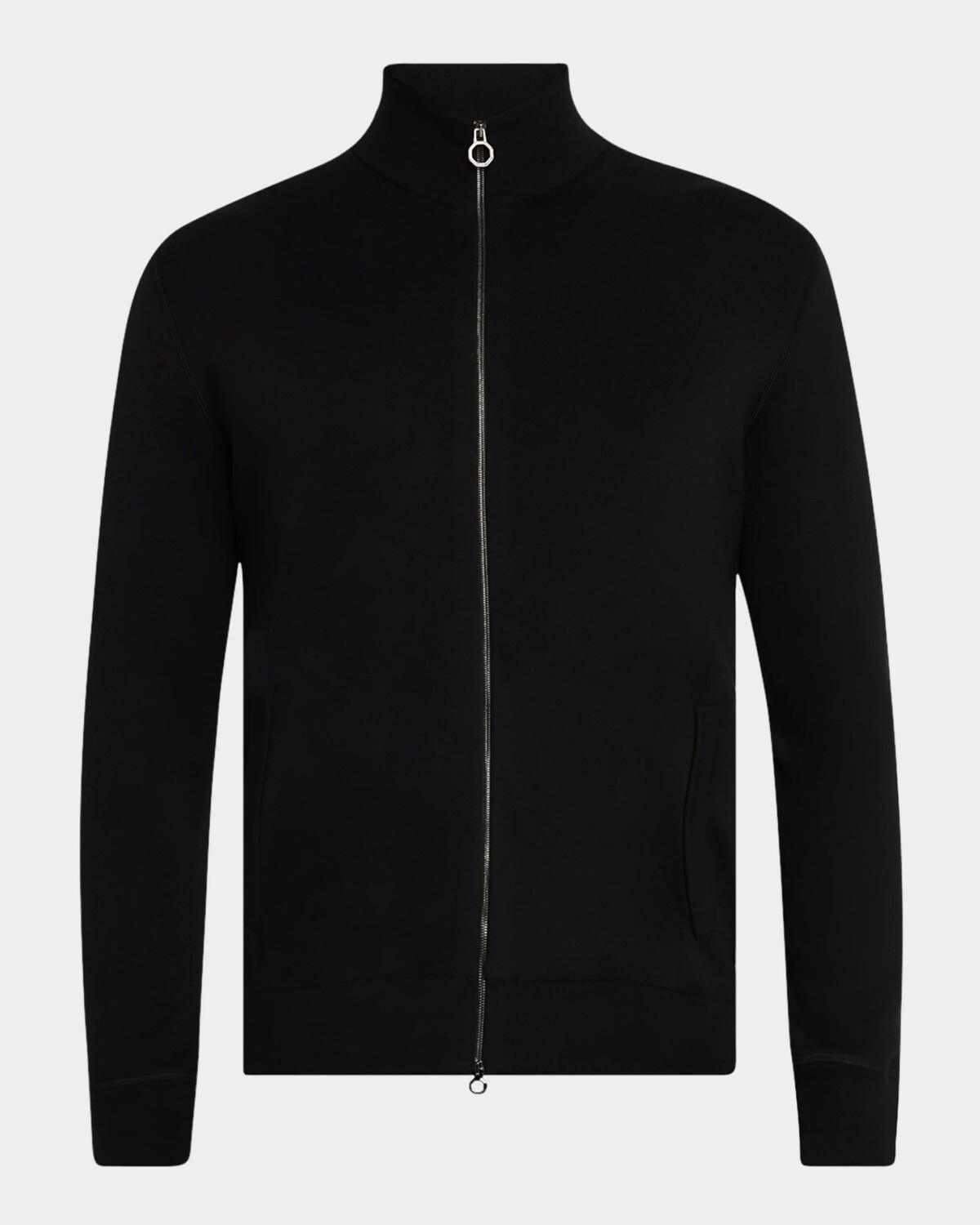 Мужской кашемировый свитер с молнией во всю длину Stefano Ricci, черный
Мужской кашемировый свитер с молнией во всю длину Stefano Ricci, черный