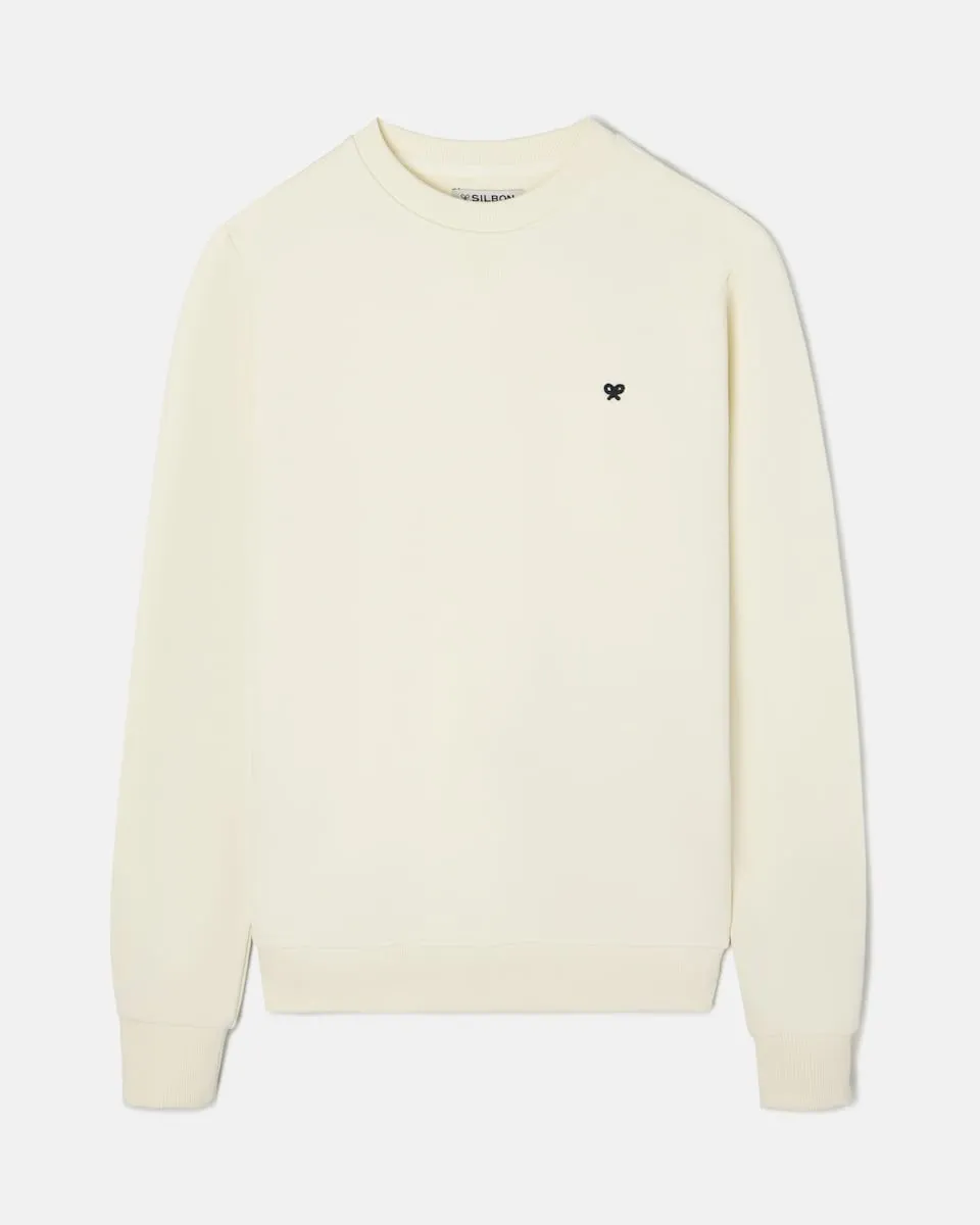 Мужская толстовка с мини-логотипом Silbon, кремовый
Мужская толстовка с мини-логотипом Silbon, кремовый