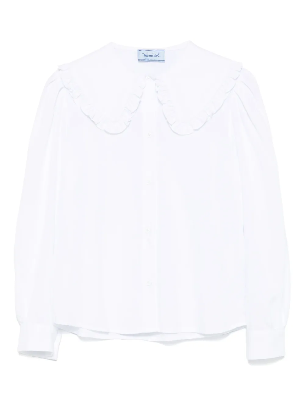 Рубашка с воротником Питер Пэн Mi Mi Sol, белый
Рубашка с воротником Питер Пэн Mi Mi Sol, белый