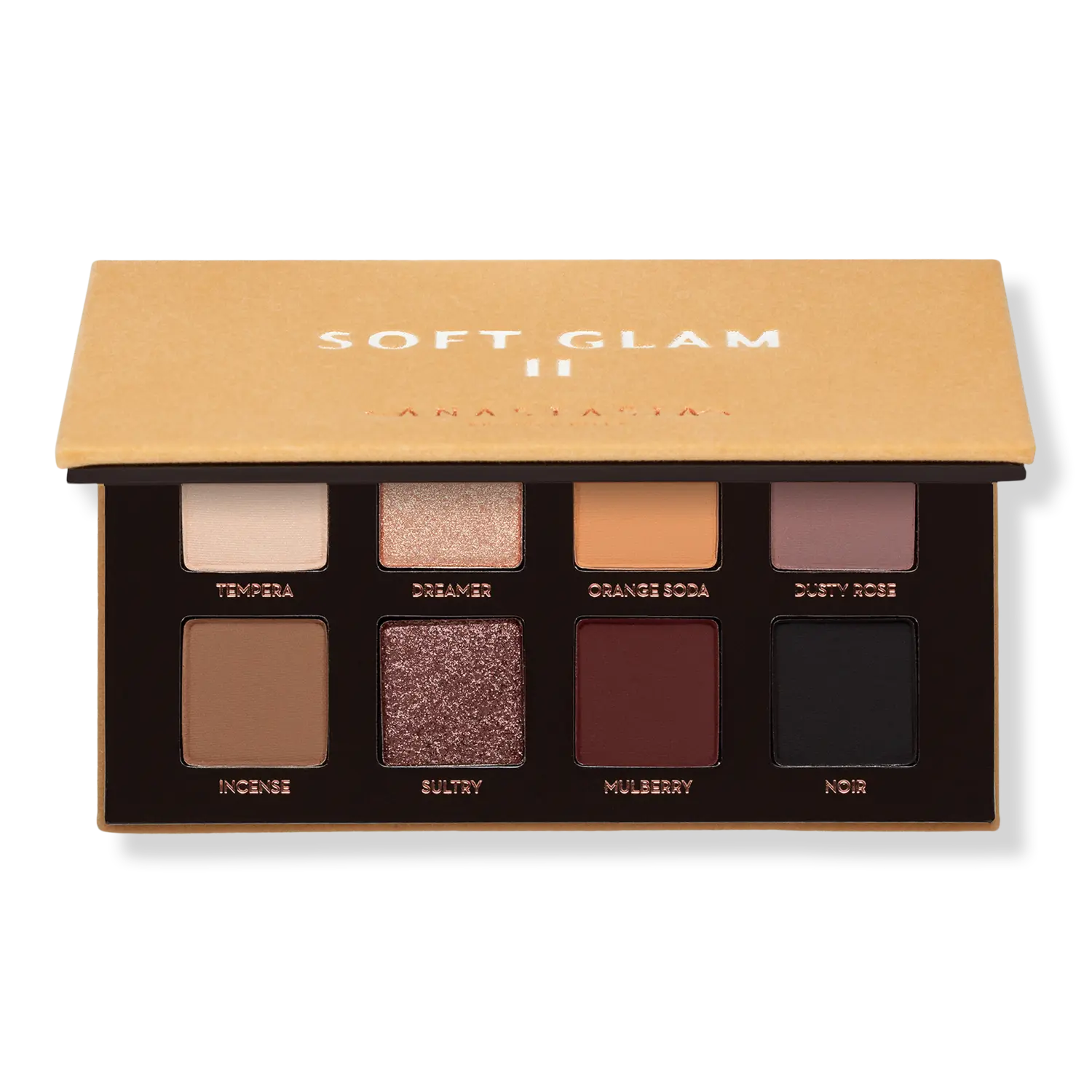 Тени для век Soft Glam II Mini Eyeshadow Palette Anastasia Beverly Hills
Тени для век Soft Glam II Mini Eyeshadow Palette Anastasia Beverly Hills