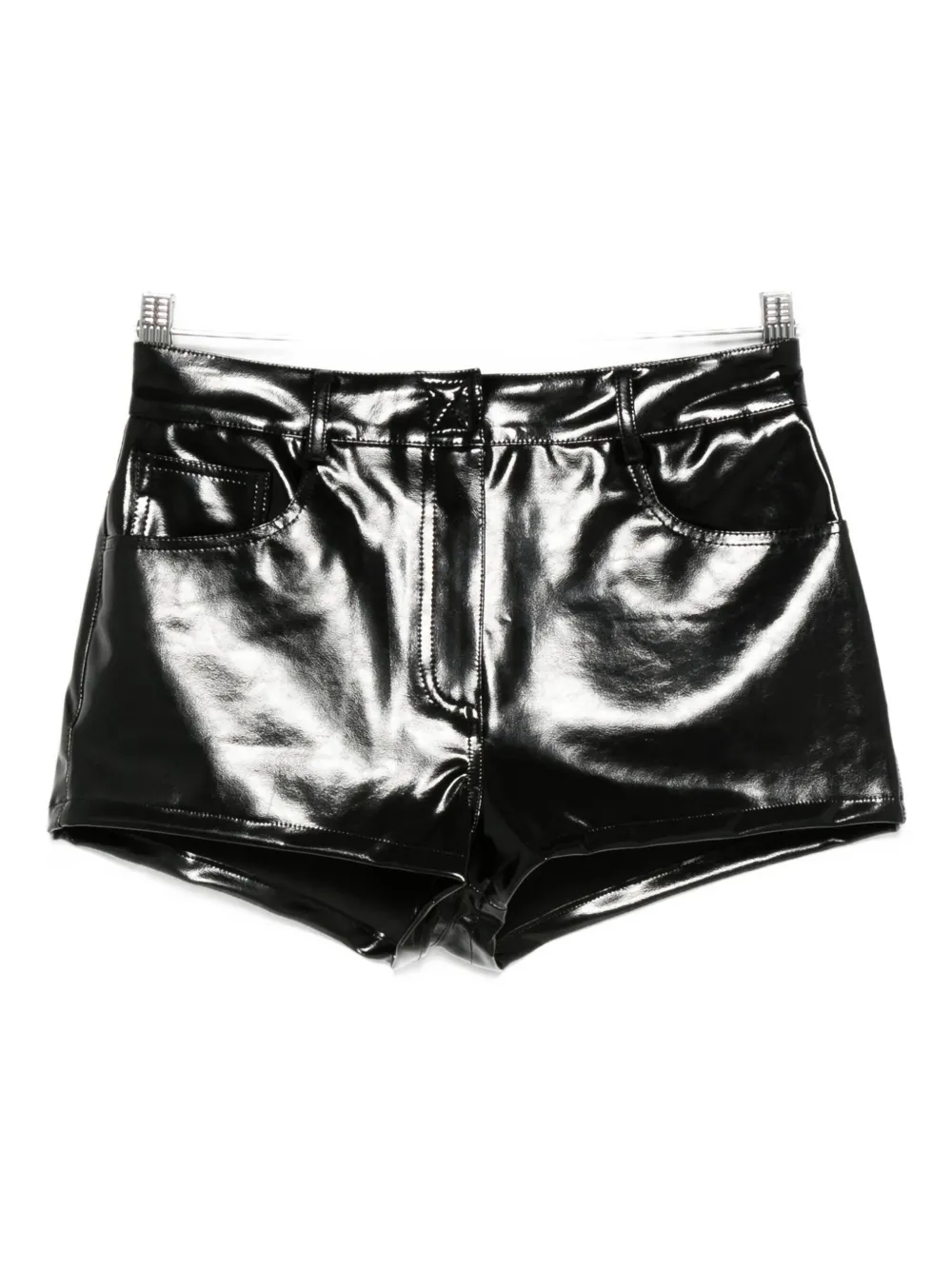 Блестящие шорты Norma Kamali, черный
Блестящие шорты Norma Kamali, черный