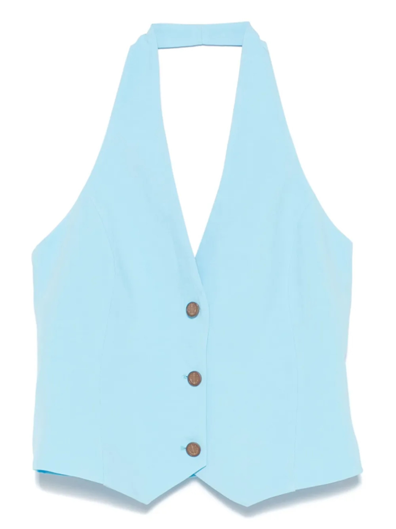 Топ с фактурой «Slub» Merci, синий
Топ с фактурой «Slub» Merci, синий