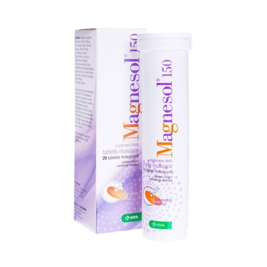 Магнезол 150, 20 шипучих таблеток Krka d.d. 
Магнезол 150, 20 шипучих таблеток Krka d.d.