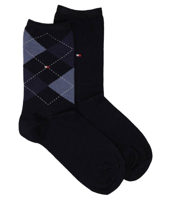 Носки женские Tommy Hilfiger с логотипом 2 пары, черный/синий
Носки женские Tommy Hilfiger с логотипом 2 пары, черный/синий