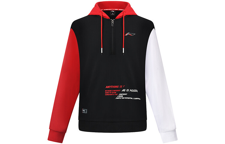 Толстовка мужская черная Lining, черный
Толстовка мужская черная Lining, черный