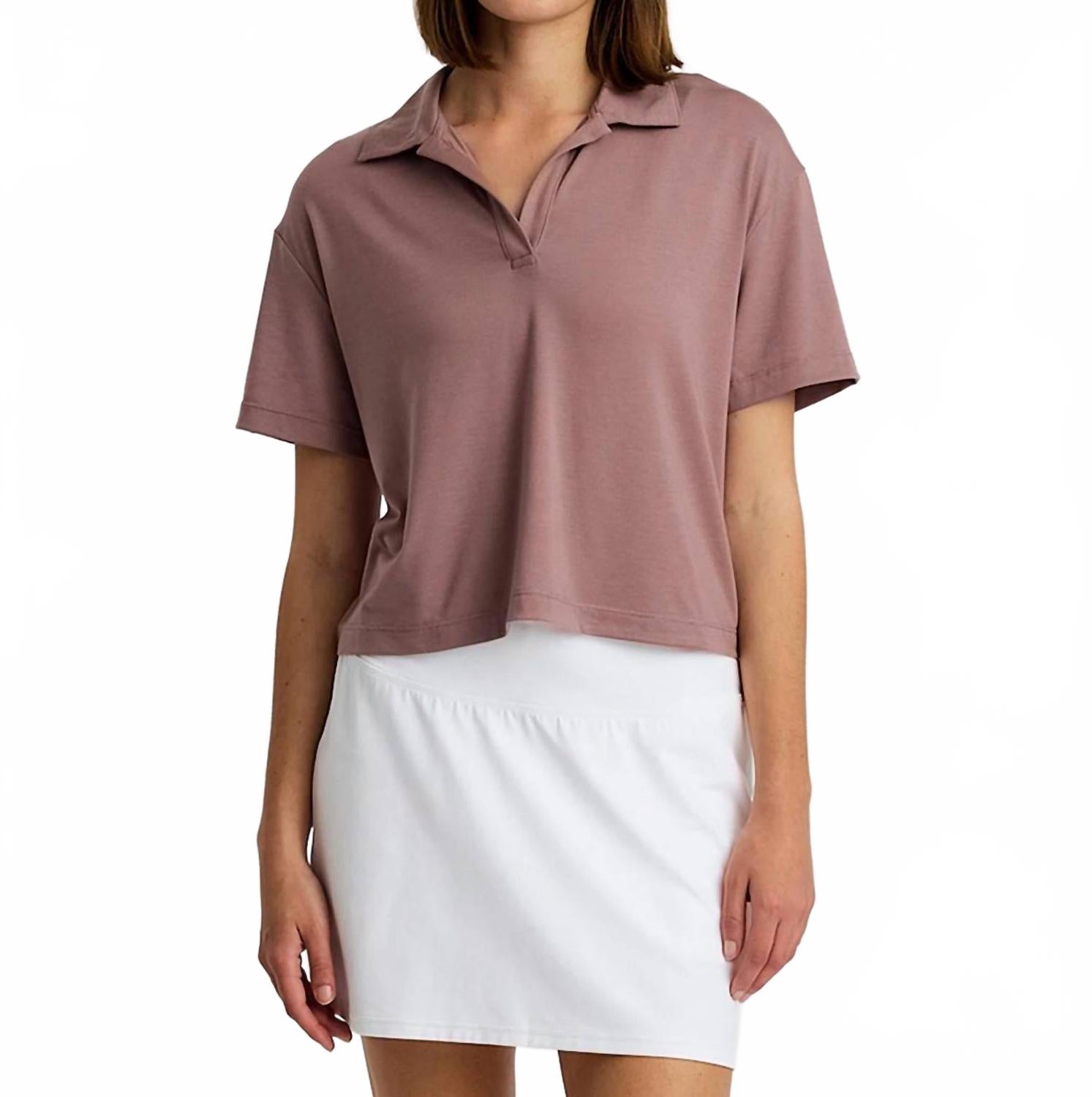 Женская поло Elevate Sport в цвете инжир FREE FLY, Fig
Женская поло Elevate Sport в цвете инжир FREE FLY, Fig