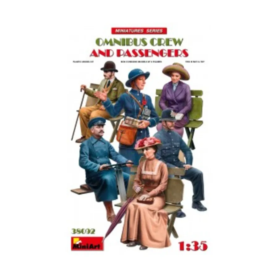 Экипаж и пассажиры омнибуса, Miniatures Series (1:35) (MiniArt Models)
Экипаж и пассажиры омнибуса, Miniatures Series (1:35) (MiniArt Models)