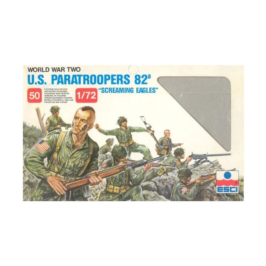 Парашютисты США 82а - Кричащие орлы, Plastic Military Figures (1:72) (ESCI)
Парашютисты США 82а - Кричащие орлы, Plastic Military Figures (1:72) (ESCI)