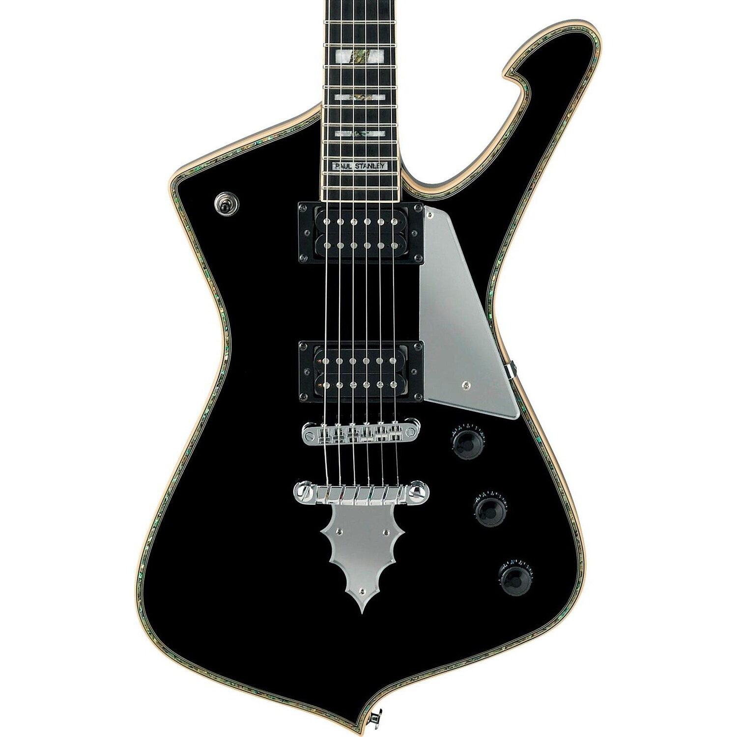 Ibanez PS Series PS120 Paul Stanley Signature Электрогитара глянцевый черный
Ibanez PS Series PS120 Paul Stanley Signature Электрогитара глянцевый черный