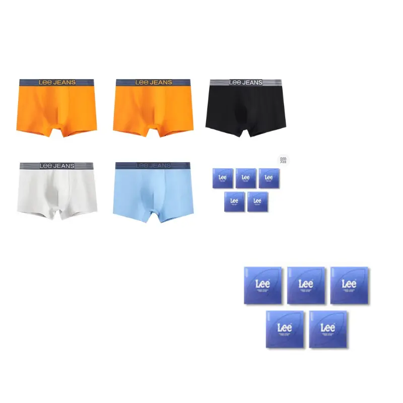 Lee Подарочный набор мужского белья 5 пар
Lee Подарочный набор мужского белья 5 пар