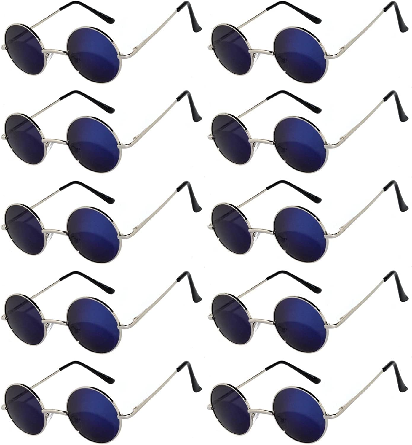 OWL, набор из 10 круглых солнцезащитных очков в стиле ретро-винтаж с прозрачными, тонированными и зеркальными линзами 43 и 56 мм, металлическая оправа, 43 Mm Silver / Blue Mirror
OWL, набор из 10 круглых солнцезащитных очков в стиле ретро-винтаж с прозрачными, тонированными и зеркальными линзами 43 и 56 мм, металлическая оправа, 43 Mm Silver / Blue Mirror