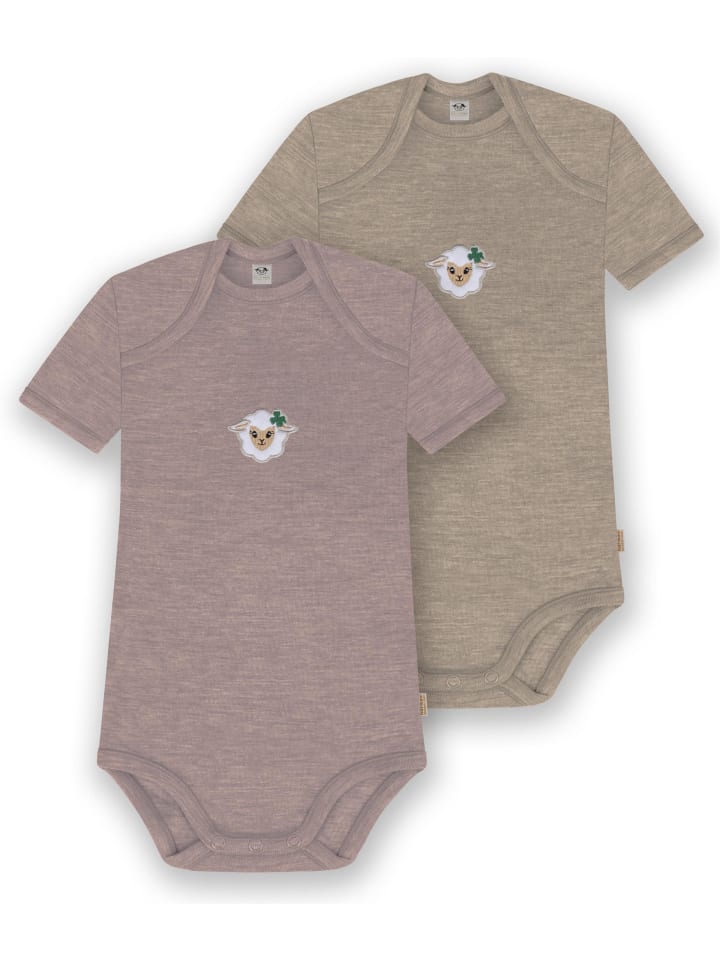 Normani Outdoor Sports Комплект из 2 детских боди с коротким рукавом из мериносовой шерсти, цвет Тауранга, розовый/бежевый
Normani Outdoor Sports Комплект из 2 детских боди с коротким рукавом из мериносовой шерсти, цвет Тауранга, розовый/бежевый