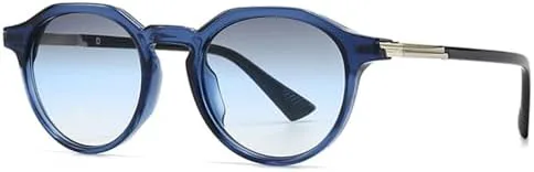 Солнцезащитные очки 2027 Round для женщин с градиентным покрытием, защита от УФ-излучения UV400, ретро-очки для мужчин в стиле панк MTZJH, Blue Gray Blue
Солнцезащитные очки 2027 Round для женщин с градиентным покрытием, защита от УФ-излучения UV400, ретро-очки для мужчин в стиле панк MTZJH, Blue Gray Blue