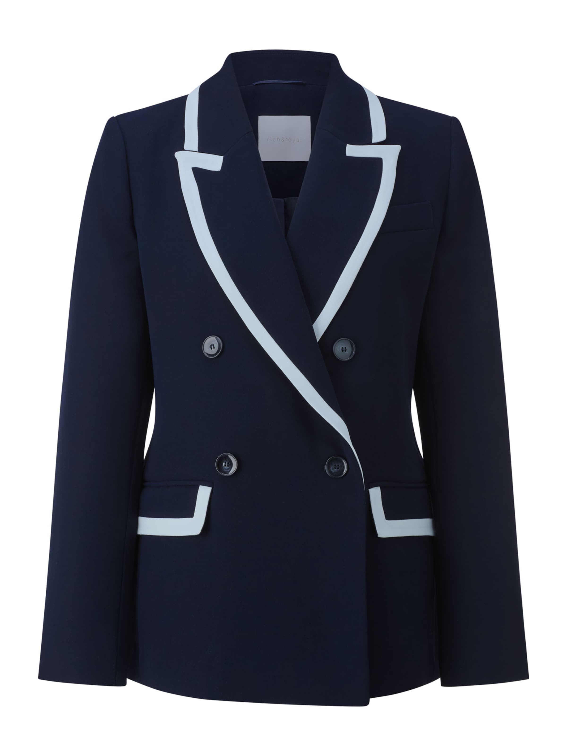 Rich & Royal Блейзер в цвете Marine Blue, Light Blue
Rich & Royal Блейзер в цвете Marine Blue, Light Blue