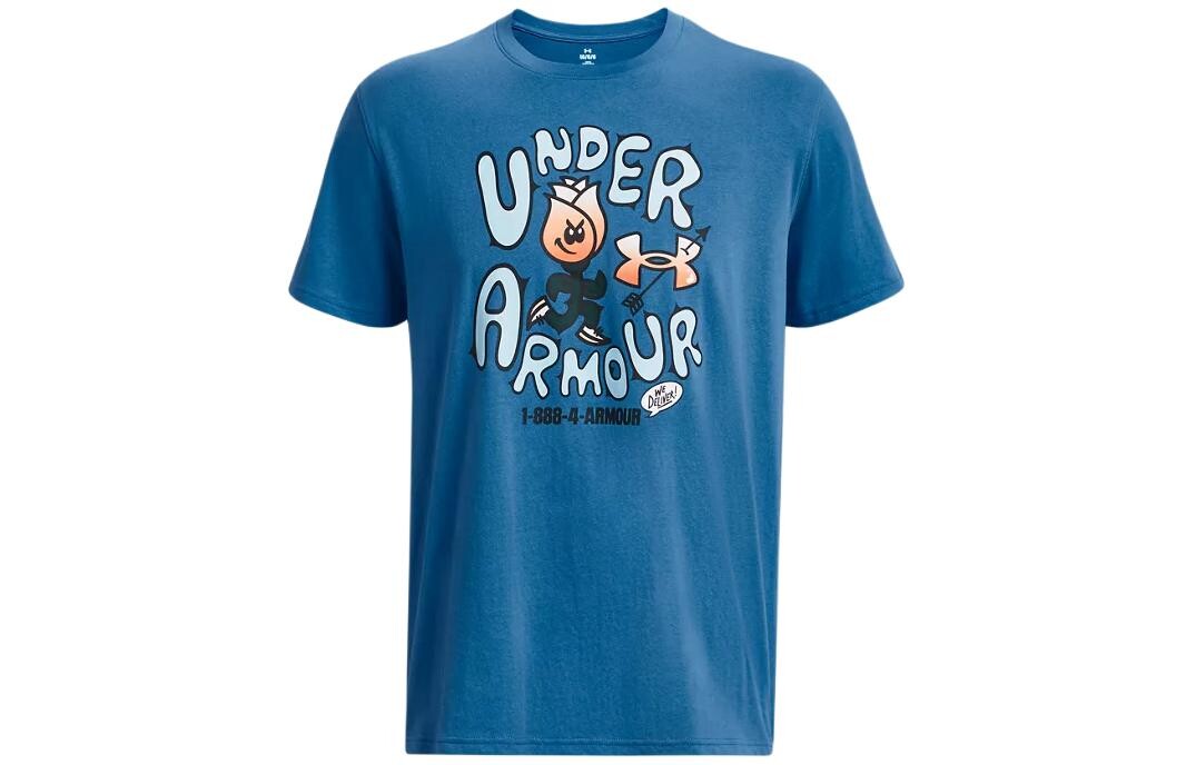 Футболка мужская Механическая синяя Under Armour, синий 
Футболка мужская Механическая синяя Under Armour, синий