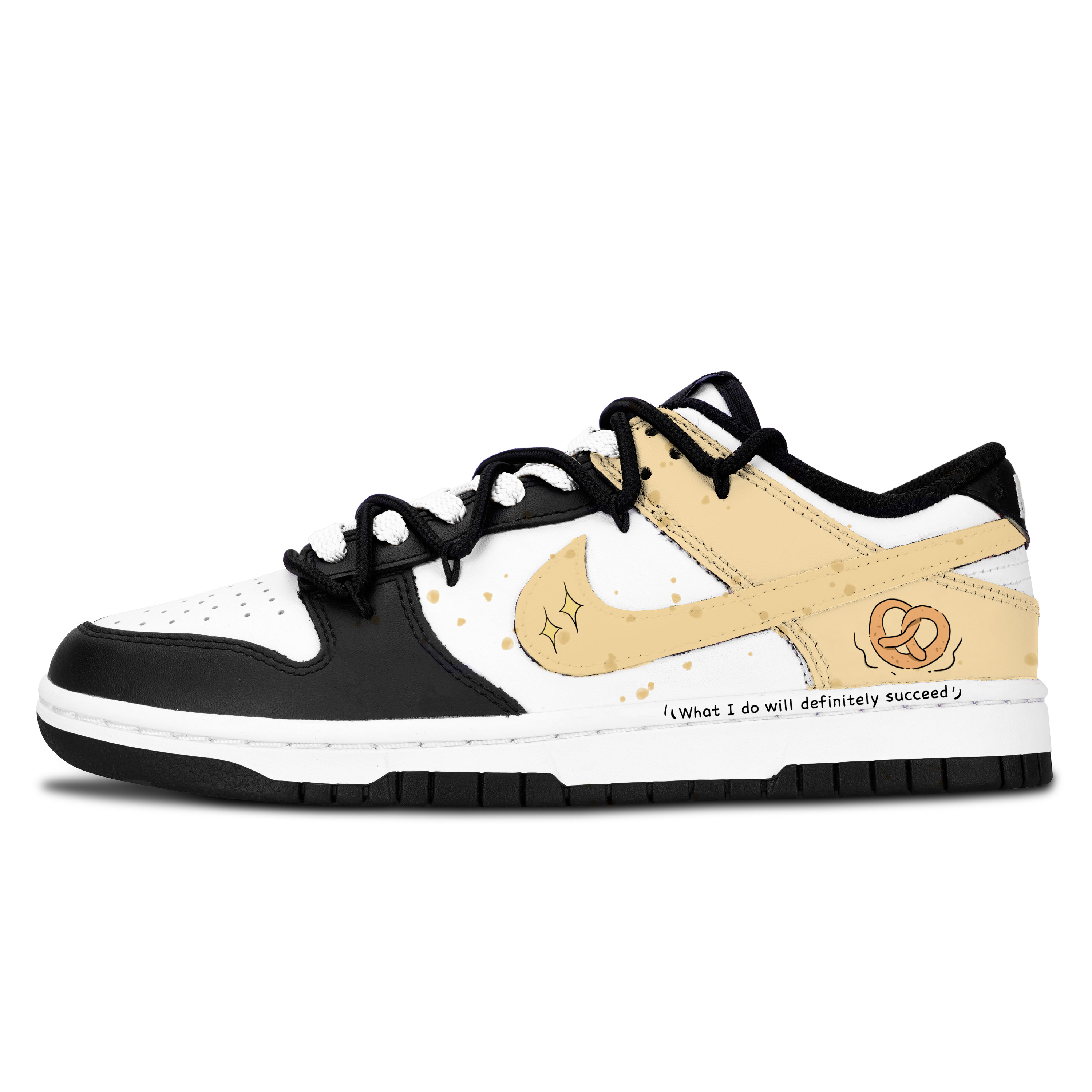 Dunk Black White, вдохновляющие износостойкие низкие скейтборд кроссовки Unisex Nike, желтый
Dunk Black White, вдохновляющие износостойкие низкие скейтборд кроссовки Unisex Nike, желтый