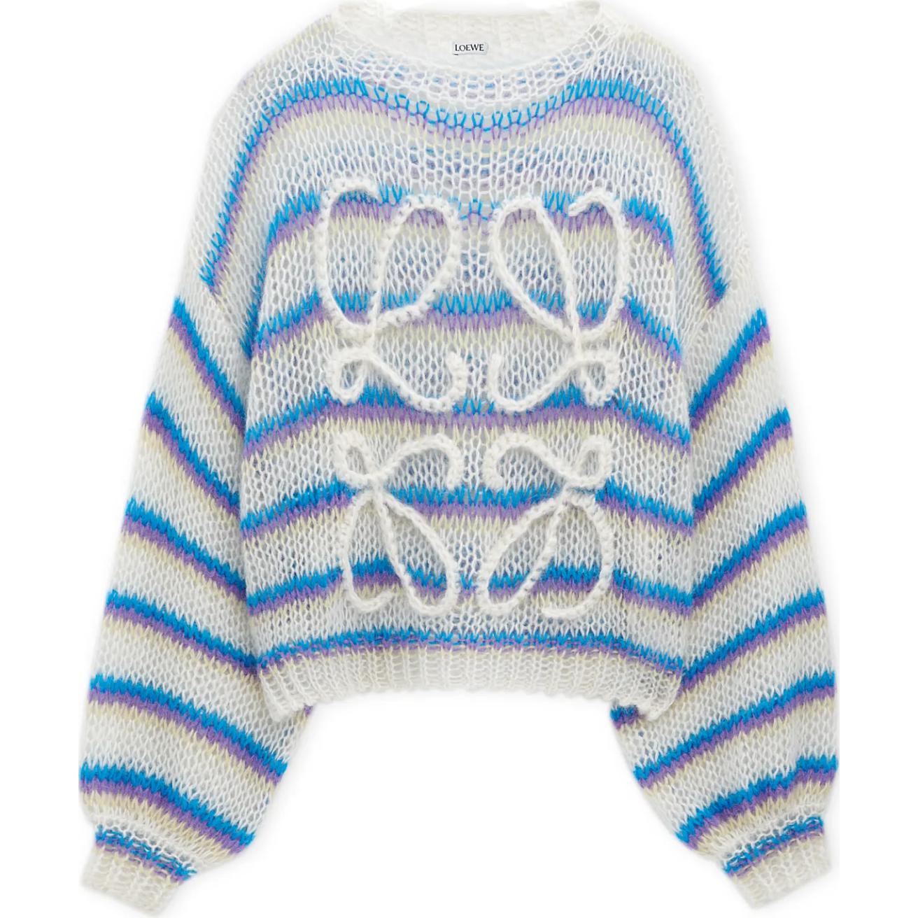 Вязаный джемпер Anagram LOEWE, белый
Вязаный джемпер Anagram LOEWE, белый