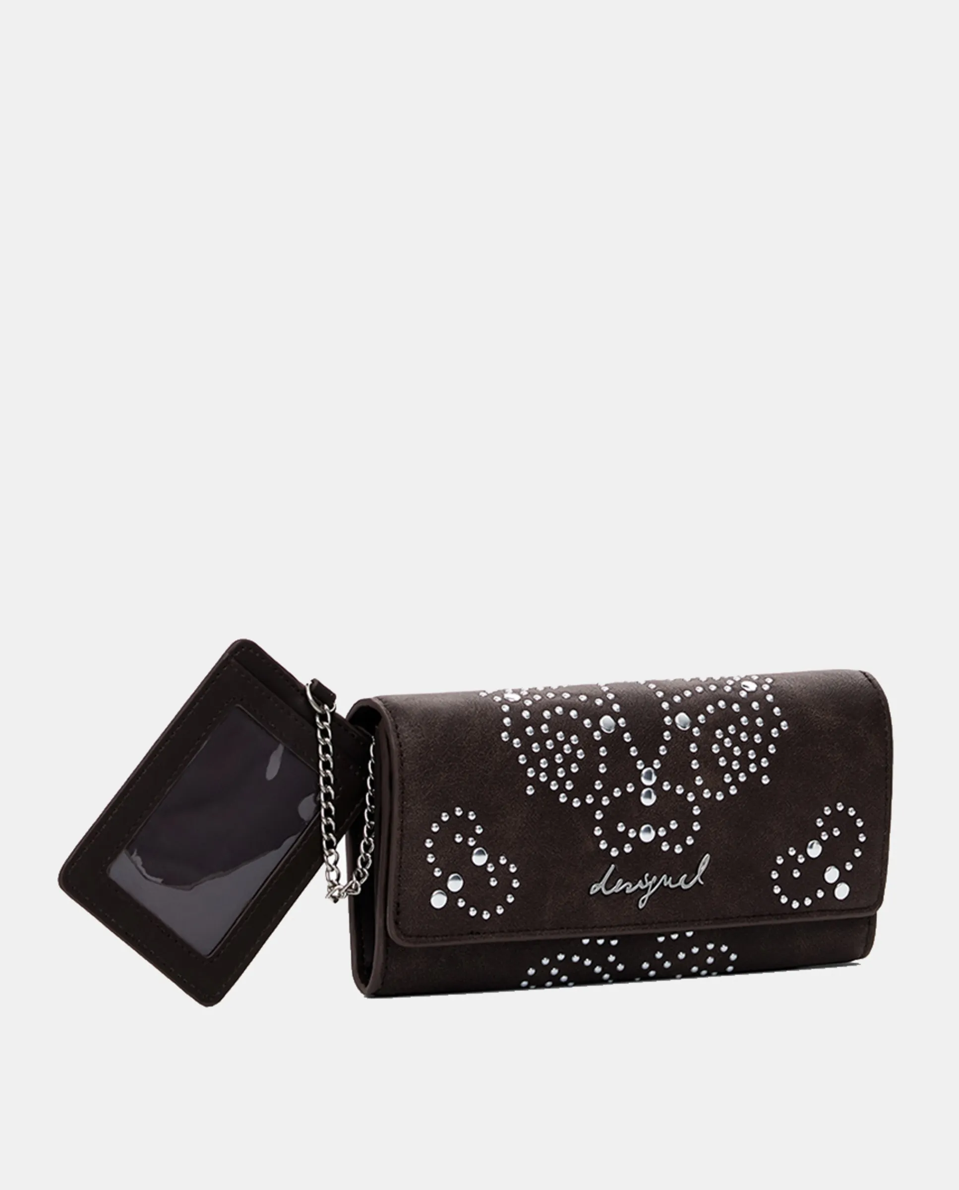 Большой кошелек с кнопкой Desigual, темно-коричневый
Большой кошелек с кнопкой Desigual, темно-коричневый
