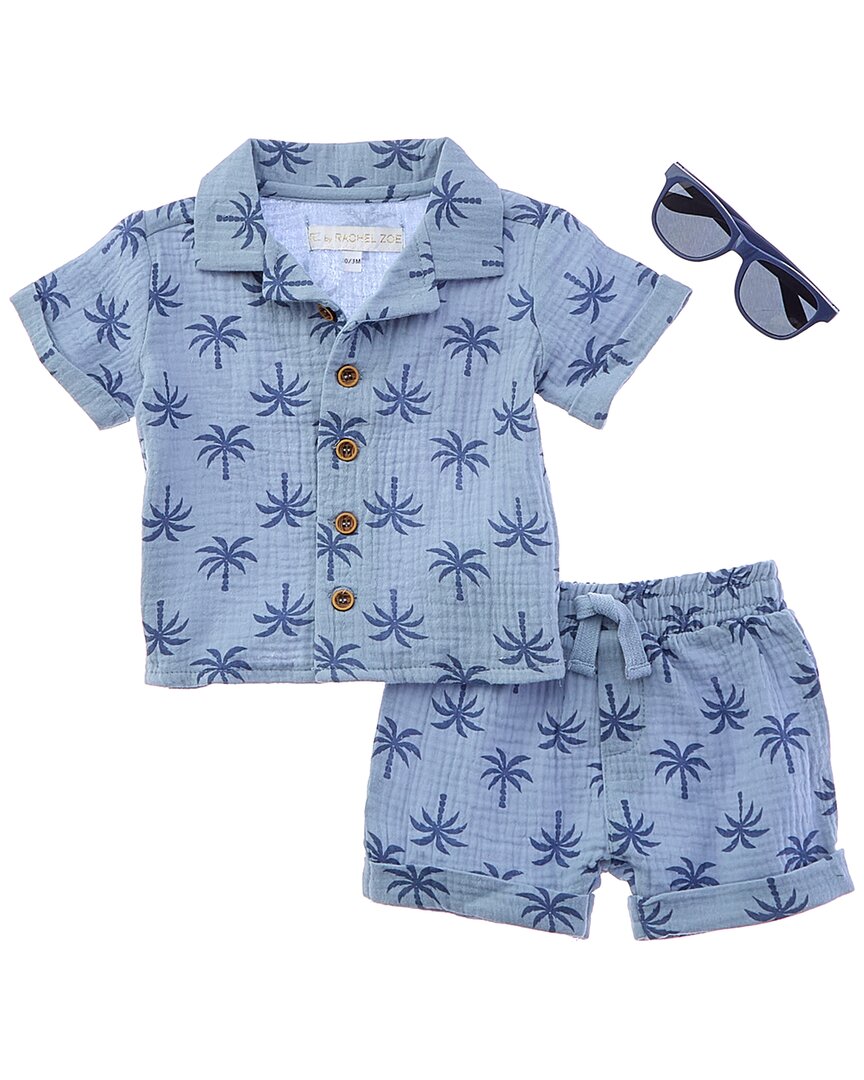 Рэйчел Зои Комплект из 3 предметов из марли с шортами и солнцезащитными очками Rachel Zoe, мультиколор
Рэйчел Зои Комплект из 3 предметов из марли с шортами и солнцезащитными очками Rachel Zoe, мультиколор