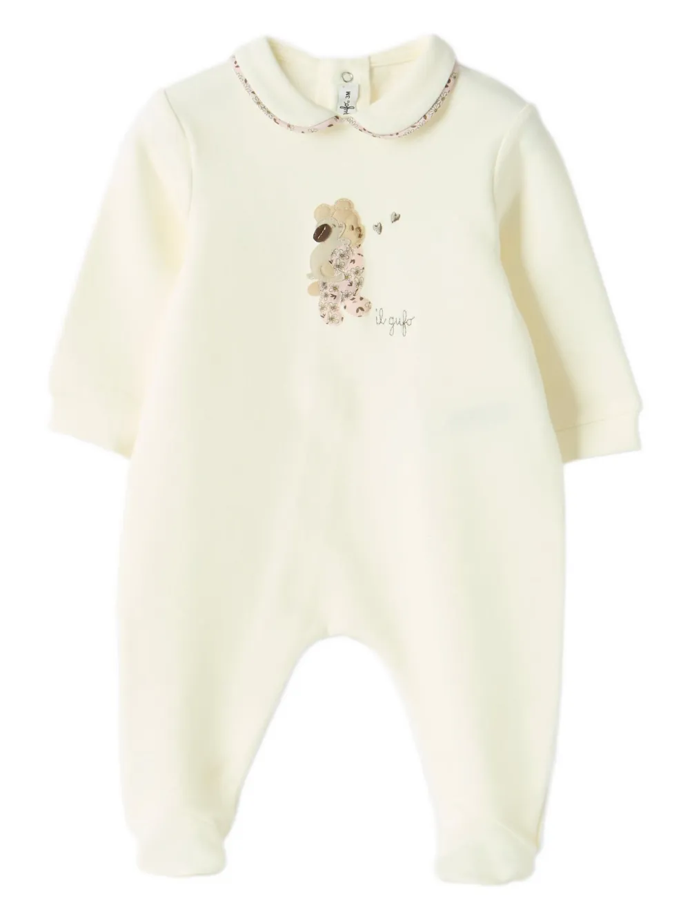 Пижама с цветочным принтом Il Gufo, белый
Пижама с цветочным принтом Il Gufo, белый