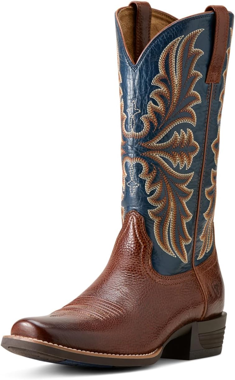 Мужские ковбойские сапоги ARIAT Hustler, Beasty Brown/Pacific Blue
Мужские ковбойские сапоги ARIAT Hustler, Beasty Brown/Pacific Blue