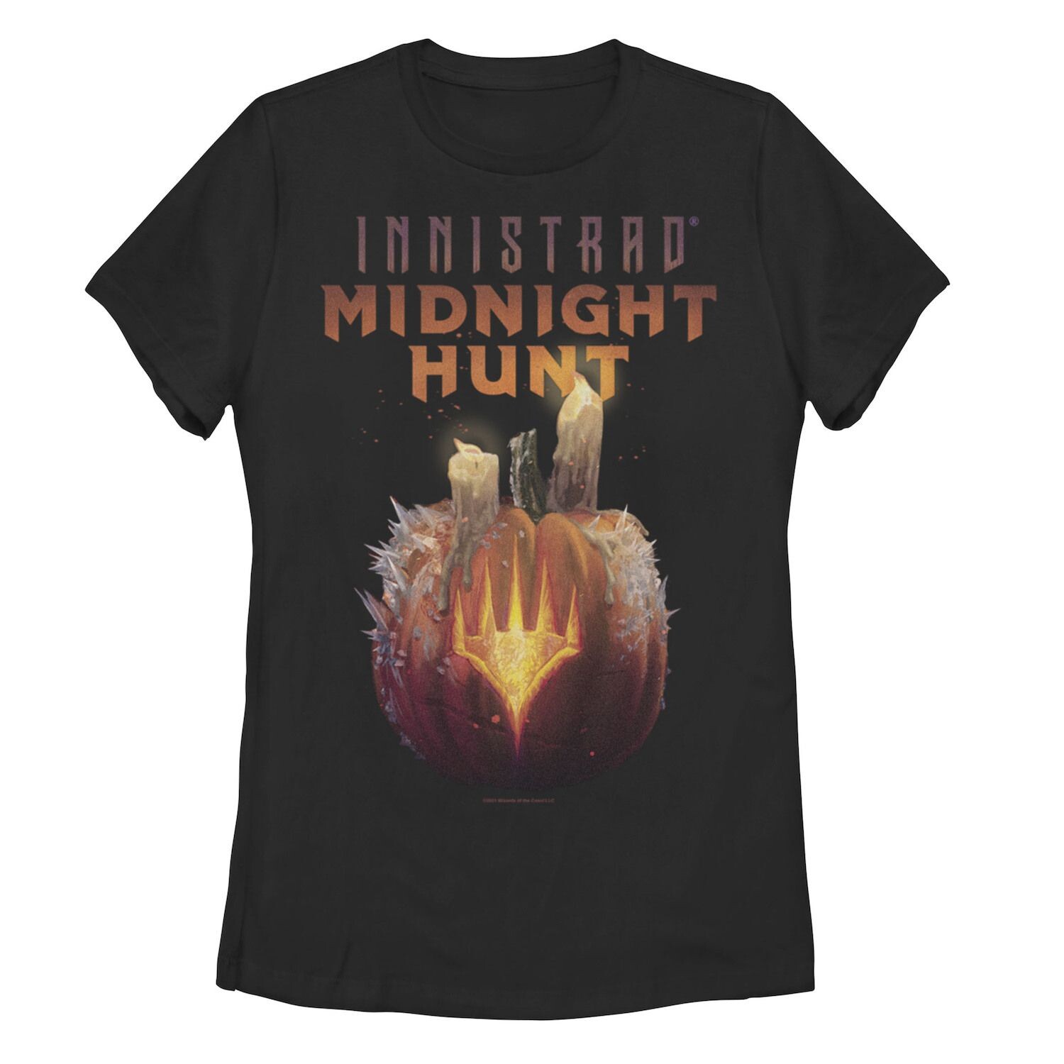 Футболка Juniors' Magic: The Gathering Innistrad Midnight Hunt с изображением тыквы Licensed Character
Футболка Juniors' Magic: The Gathering Innistrad Midnight Hunt с изображением тыквы Licensed Character