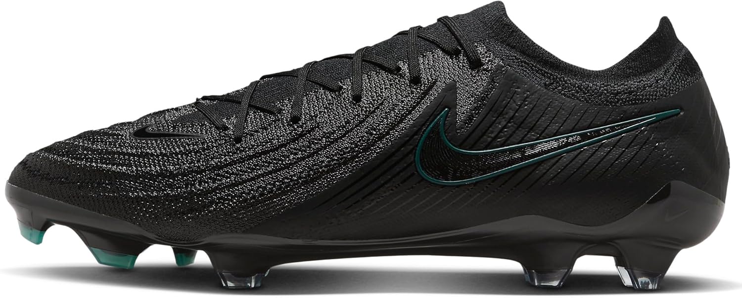 Футбольные бутсы Nike Phantom GX 2 Elite FG с низким верхом для мужчин, Black Black Deep Jungle
Футбольные бутсы Nike Phantom GX 2 Elite FG с низким верхом для мужчин, Black Black Deep Jungle