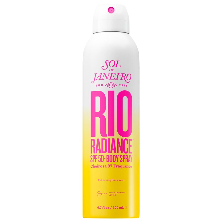 Солнцезащитный спрей для тела Rio Radiance SPF 50 с ниацинамидом Sol de Janeiro, 6.7 fl.oz /200 mL
Солнцезащитный спрей для тела Rio Radiance SPF 50 с ниацинамидом Sol de Janeiro, 6.7 fl.oz /200 mL