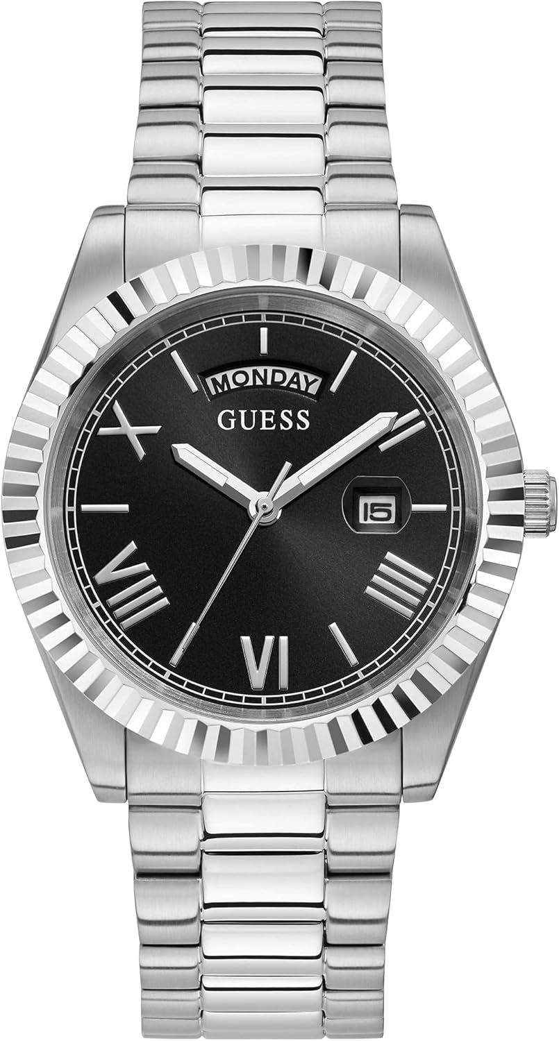 GUESS Silver-Tone аналоговые часы, Silver Tone/Silver Tone/Black
GUESS Silver-Tone аналоговые часы, Silver Tone/Silver Tone/Black
