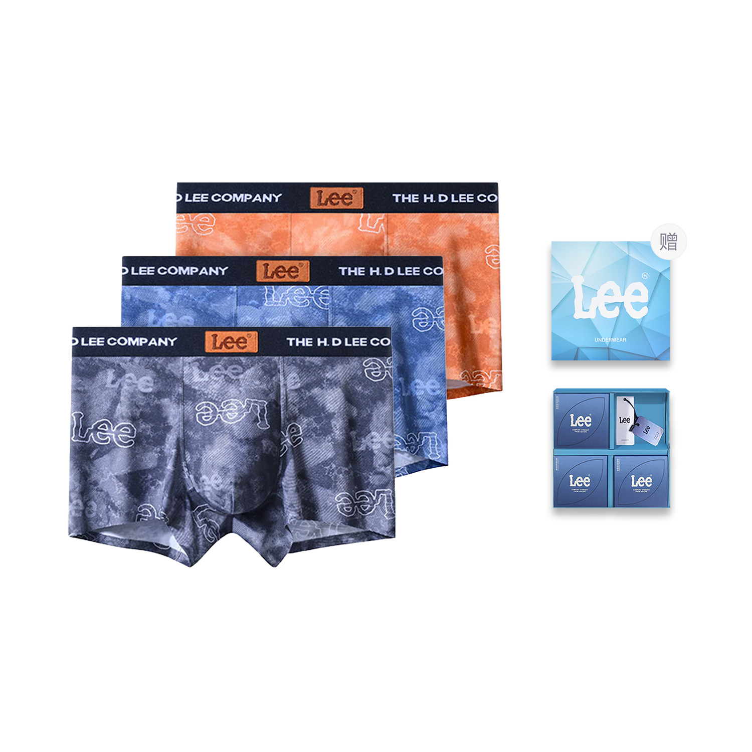 Lee Sunset 5.0 подарочный набор мужского белья 3 шт
Lee Sunset 5.0 подарочный набор мужского белья 3 шт