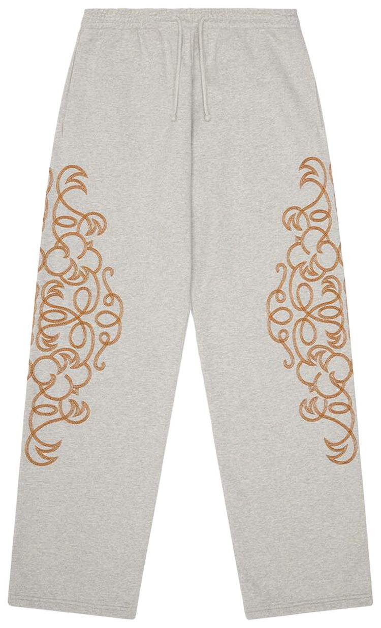 Спортивные штаны Denim Tears в стиле вестерн с вышивкой, серые, серый
Спортивные штаны Denim Tears в стиле вестерн с вышивкой, серые, серый