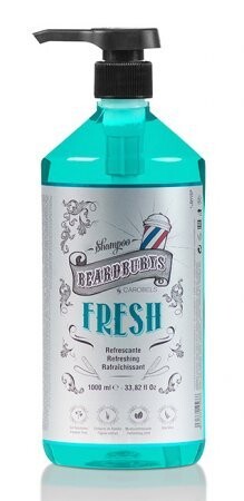 Beardburys, Fresh, освежающий шампунь, 1000 мл
Beardburys, Fresh, освежающий шампунь, 1000 мл