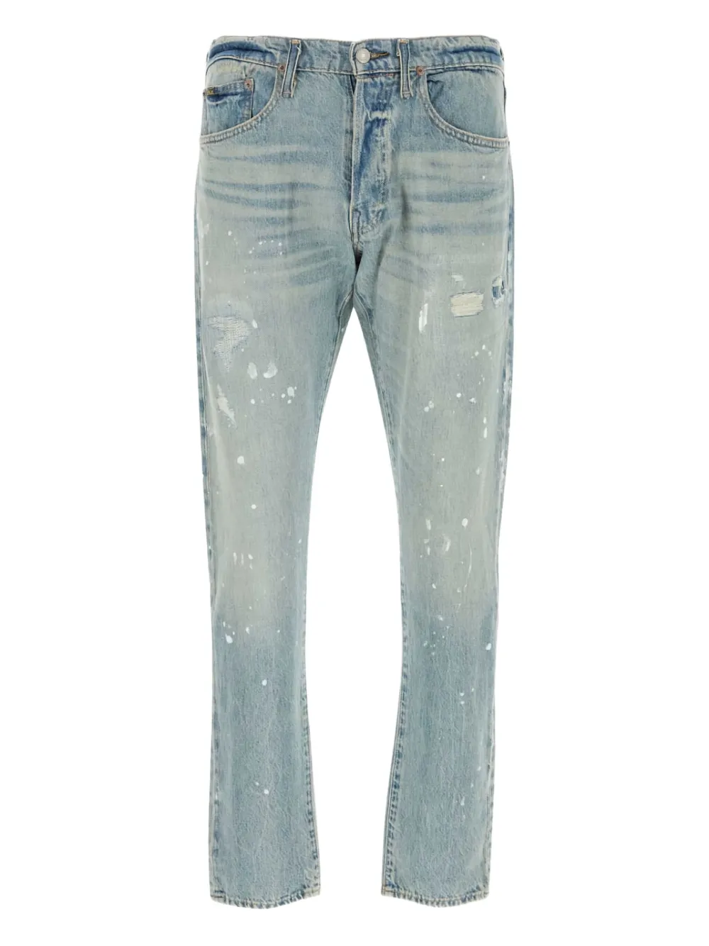 Прямые джинсы с брызгами краски POLO RALPH LAUREN, синий
Прямые джинсы с брызгами краски POLO RALPH LAUREN, синий