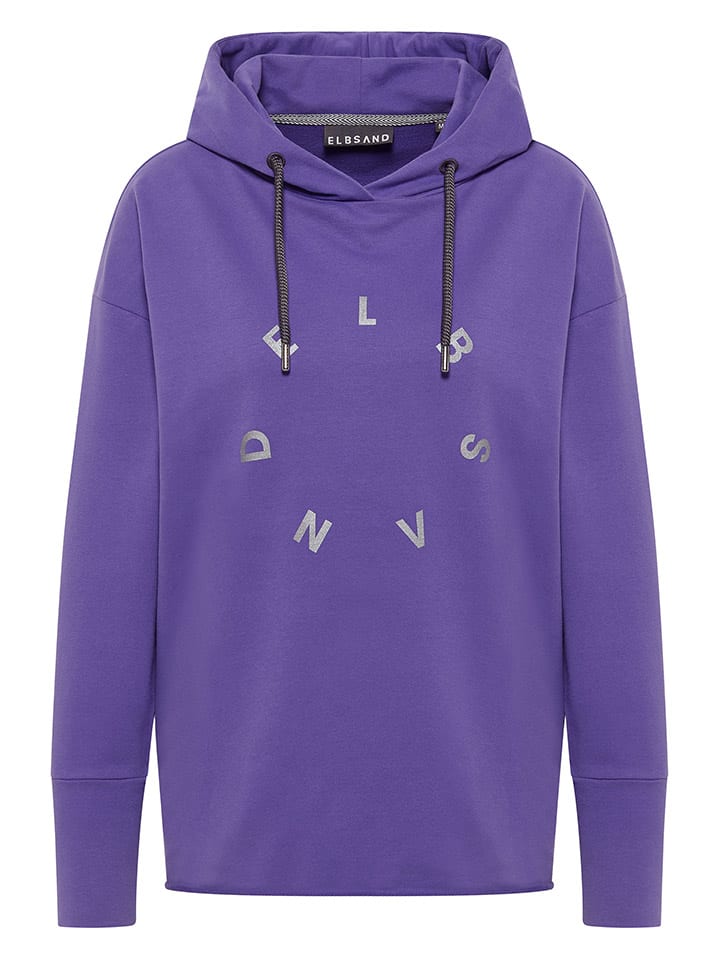 Толстовка с капюшоном ELBSAND, фиолетовый 
Толстовка с капюшоном ELBSAND, фиолетовый