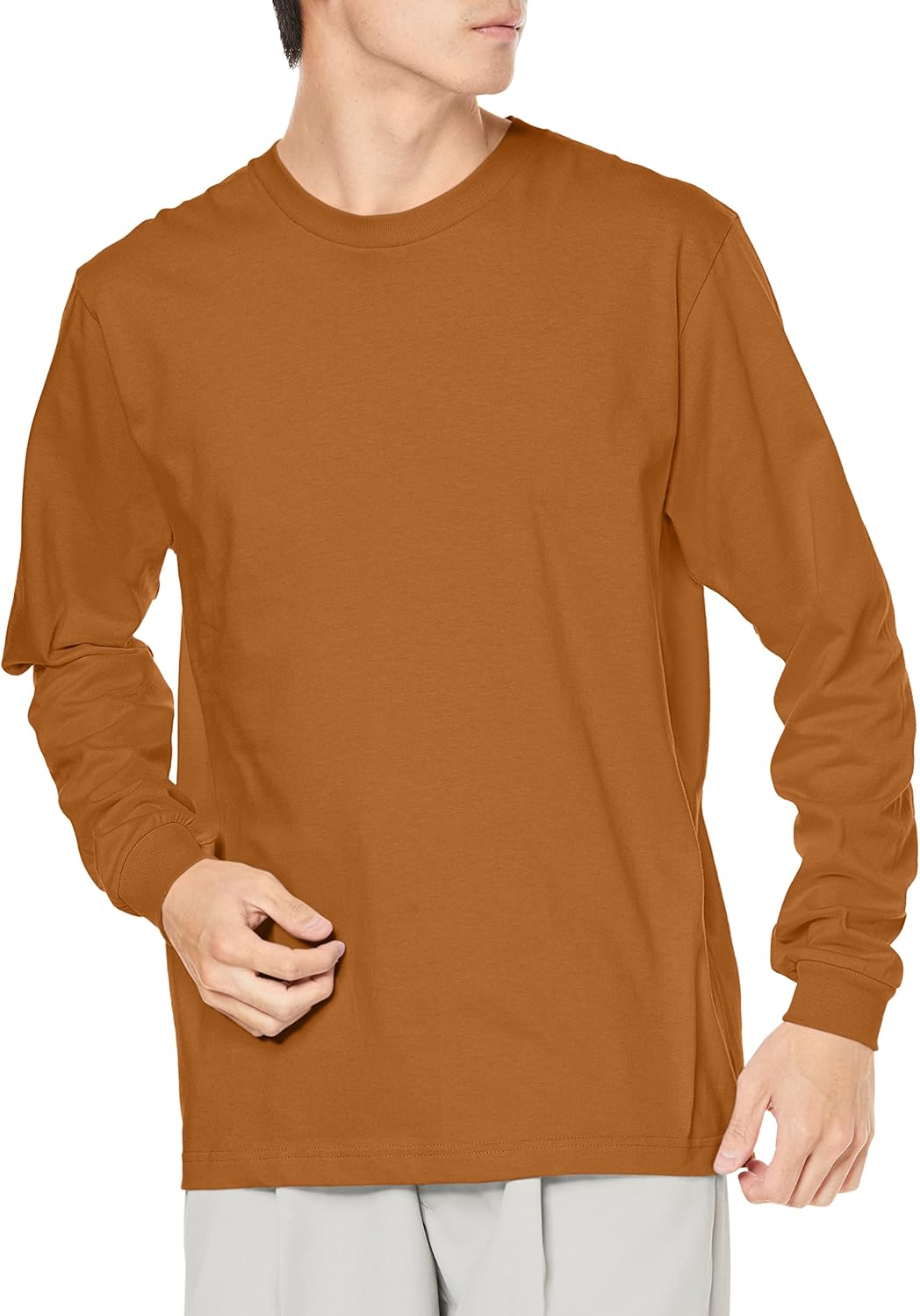 Мужская футболка с длинным рукавом Printstar 00110-CLL, однотонная, коричневый
Мужская футболка с длинным рукавом Printstar 00110-CLL, однотонная, коричневый