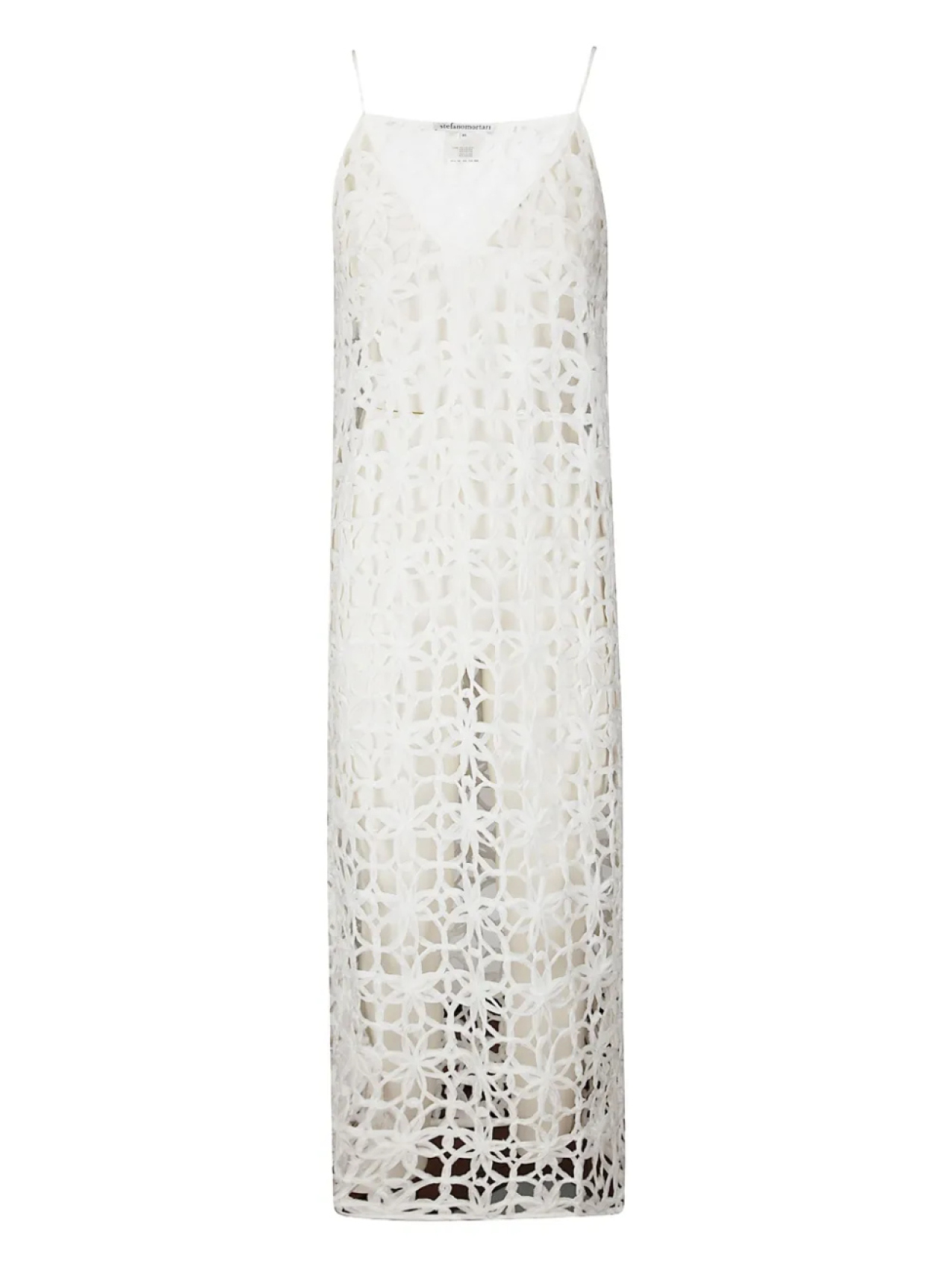 Платье миди крючком Stefano Mortari, белый
Платье миди крючком Stefano Mortari, белый