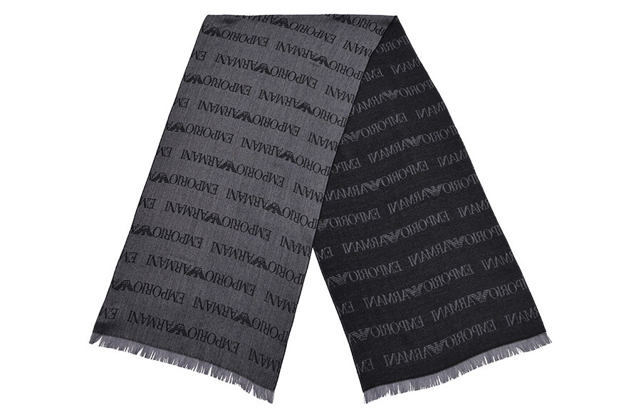 EMPORIO ARMANI Мужской вязаный шарф, Серый
EMPORIO ARMANI Мужской вязаный шарф, Серый
