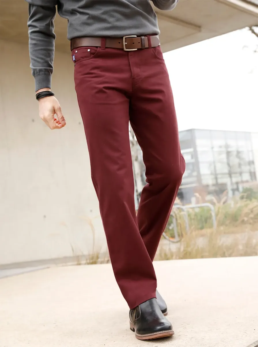 Брюки с 5 карманами, коричневый
Брюки с 5 карманами, коричневый